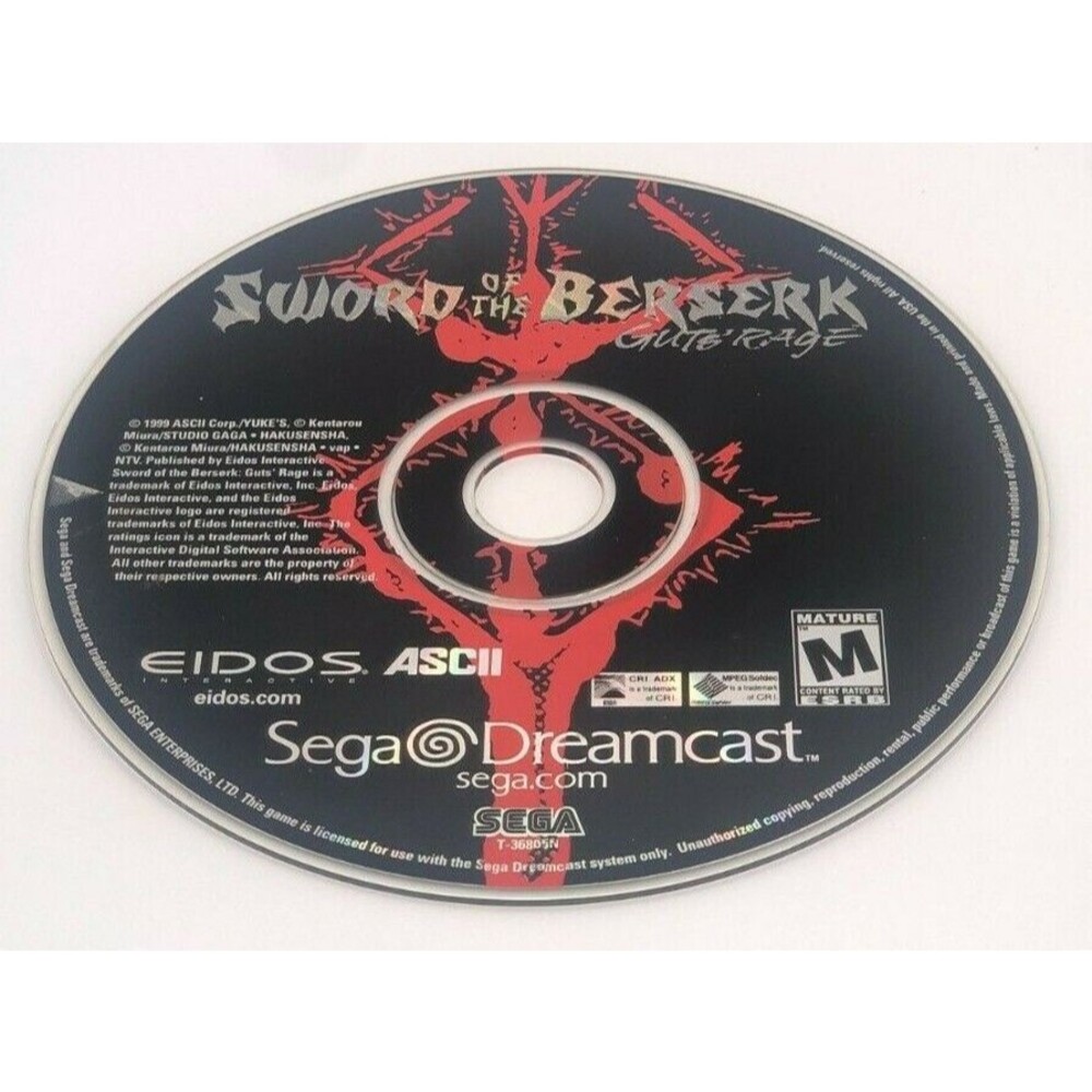Sword of the Berserk: Guts' Rage (Sega Dreamcast, 2000)